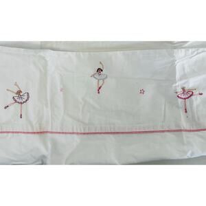 Pottery Barn kK
ids Ballerina Embroidered Duvet and Pillowcase Twin Set